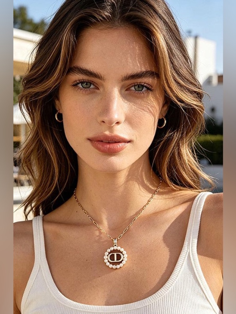#149 Pearl Mariner necklace